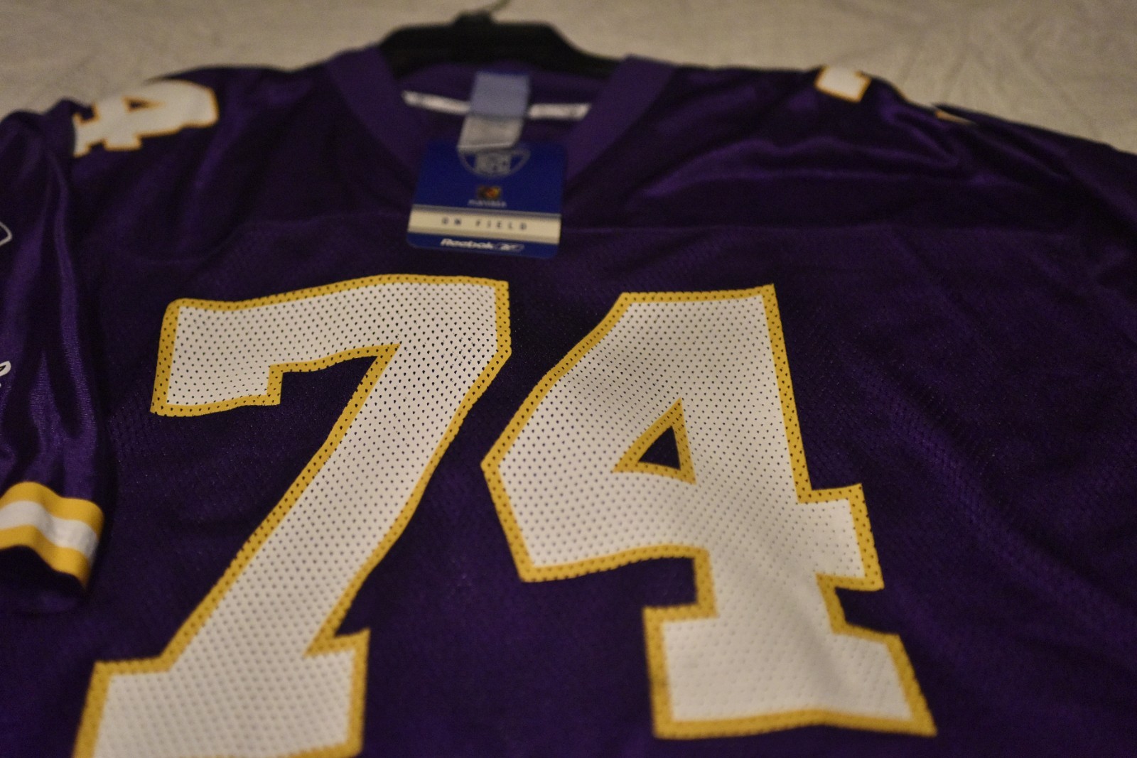 Nwt Bryant Mckinnie Reebok On Field Jersey Xl 090